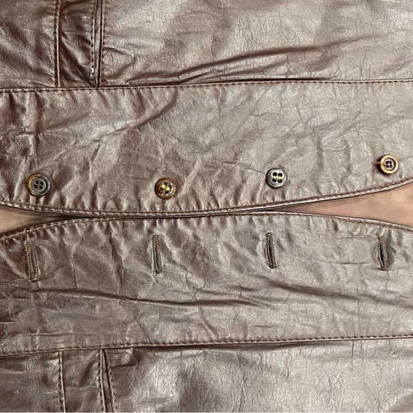 Brown Leather Vest - Picture 10 of 16